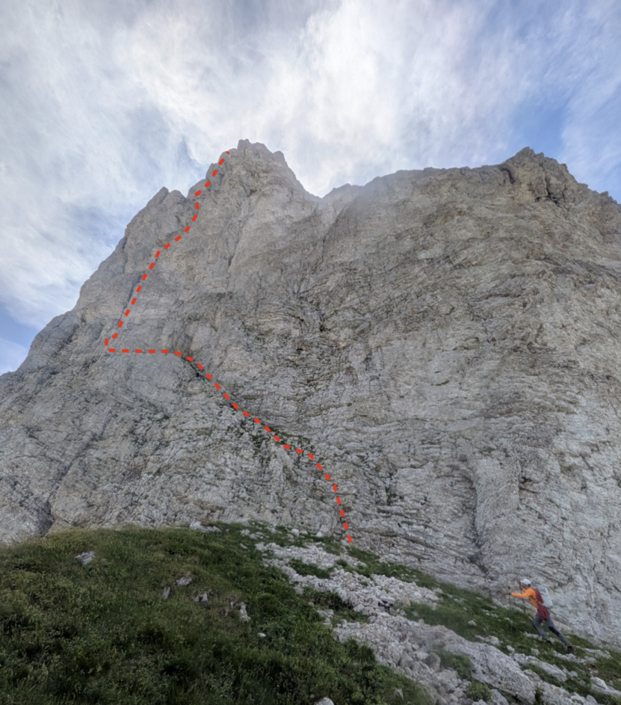 Faraut - Pilier N
Escalade Trad dans le Devoluy