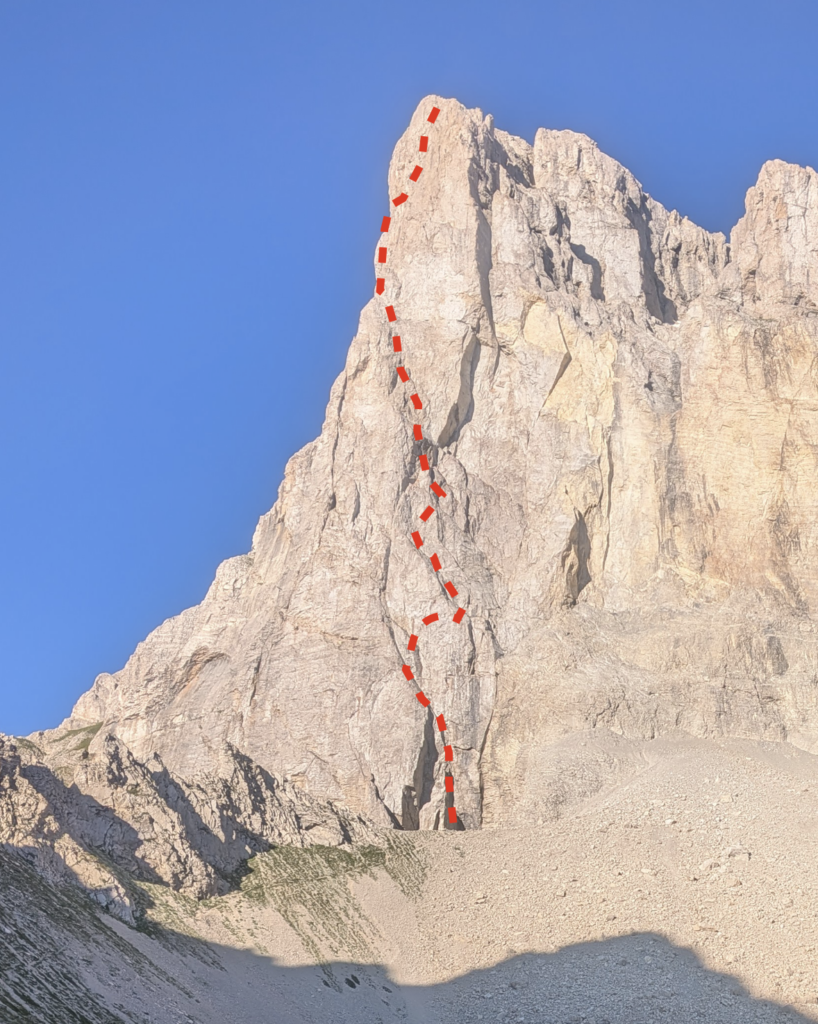 Pic de Bure - pilier Demaison
Escalade Trad dans le Devoluy