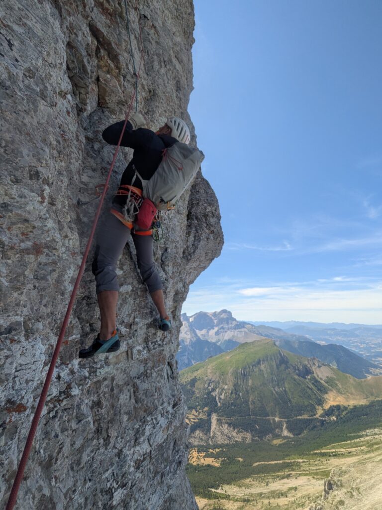 Faraut Pilier N
Escalade Trad dans le Devoluy